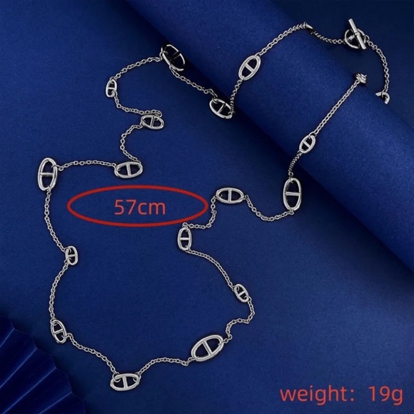 Multilayer Luxury Gold Necklace Pig nose - Picture 11 of 11